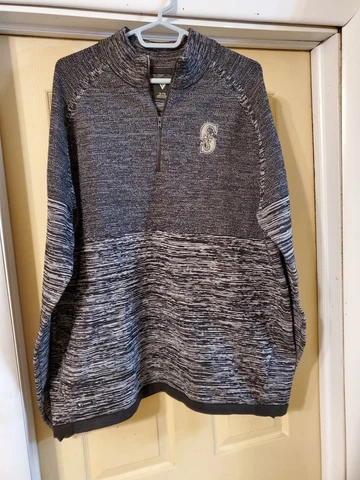 Seattle Mariners - Levelwear - MLB 1/4 Zip Men's Longsleeve Sweatshirt- Size XL Cover