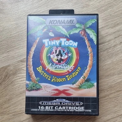 Tiny Toon Adventures: Buster´s Hidden Treasure - SEGA Mega Drive (mit OVP)  - Bild 1 von 4