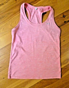 DAMEN UNDER ARMOUR HEAT GEAR RACERBACK TANK TOP~~GRÖSSE SMALL~~PINK - Bild 1 von 3
