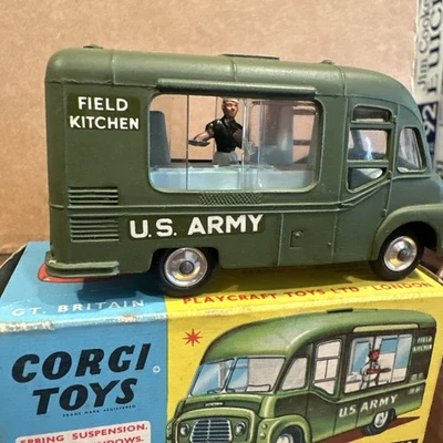 Corgi 359 Army Field Kitchen. Mint In Mint Original Box Mint A173 - Image 1 of 4