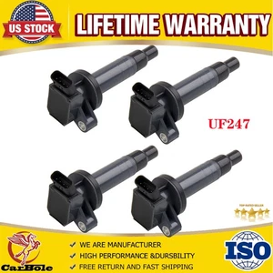4X Ignition Coils For Toyota Corolla Celica Matrix Chevy Pontiac1.8L 00-08 UF247 - Picture 1 of 21
