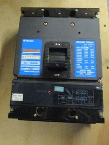 TERASAKI TEMBREAK XH630NE 630 AMP 3 POLE MCCB CIRCUIT BREAKER - Picture 1 of 5