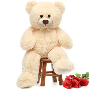 MorisMos Giant Teddy Bear Stuffed Animal 3 ft, 36 in Large Teddy Bear for Bab... - Picture 1 of 9