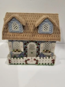 Vintage Bucilla Handmade Country Cottage Mail Center - Picture 1 of 6