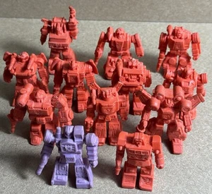 TRANSFORMERS Vintage G1 Decoy Mini Figures Set Bundle x 12 - Picture 1 of 4