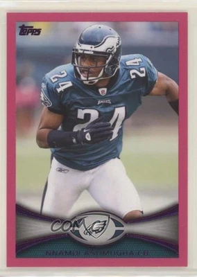 2012 Topps Pink BCA /399 Nnamdi Asomugha #71 - Image 1 of 2