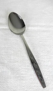 Nasco Elusive Solid Serving Spoon Stainless Steel 8.25 in Korea - Picture 1 of 4