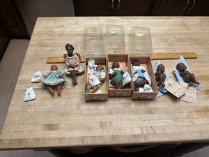 Daddy Long Legs Daddy's Babies, doll Angel Lot Of 7 - Picture 1 of 10