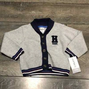 Carter’s Varsity Hunk Sweater Boys Size 12 Months - Picture 1 of 5