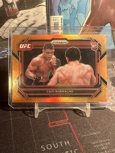 2023 Prizm UFC Caio Borralho RC Orange Prizm /99 - Imagen 1 de 2