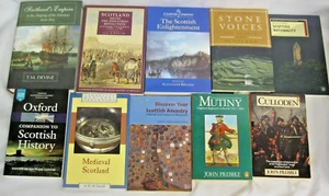 Scotland History 10 Book Lot Enlightenment Nationalism Medieval Scottish - Picture 1 of 4