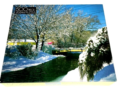 500 Piece Jigsaw Puzzle Winter Magic Touch Whitman NEW Sealed - Image 1 of 4