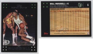 2007-08 Topps Bill Russell #6 HOF