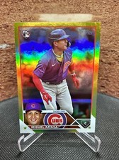 Miguel Amaya 2023 Topps Update GOLD FOIL Rookie Card RC #US60 Chicago Cubs