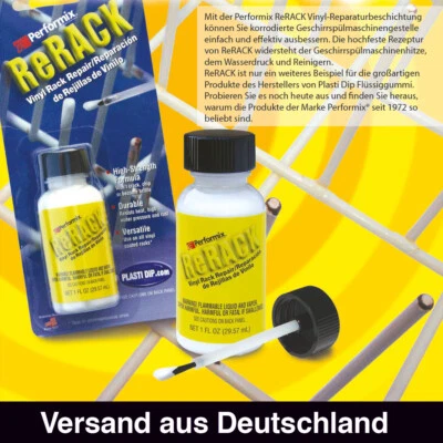 PlastiDip ReRack Geschirrkorb Reparatur  grau weiß silber-grau 30ml - Bild 1 von 2
