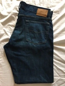 Men's NWOT Ralph Lauren Low Stretch The Hampton Relaxed Straight Denim Jeans - Picture 1 of 9