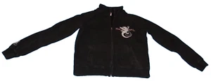 Maui Surf Co Full Zip Sweatshirt Gecko Hawaii Youth XL Black RN 99052 Vintage - Picture 1 of 11