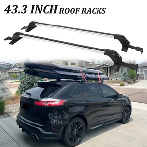 For Ford Edge 2007-23 43" Roof Rack Cross Bars Top Luggage Cargo Carrier w/ Lock - Bild 1 von 17