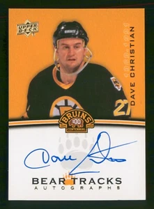 2023-24 Centenario Boston Bruins Dave Christian Bear Tracks Automático BT-DC 63772 - Imagen 1 de 2
