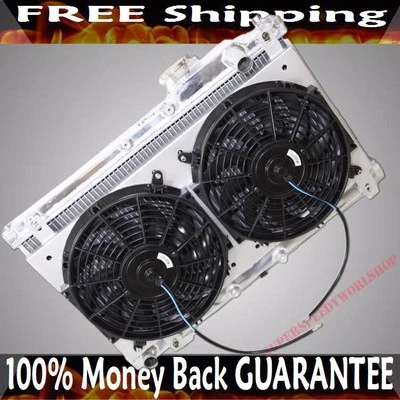 Radiator + Fans + Shroud fits 90-97 Mazda Miata Base/M Edition 2D MANUAL - Image 1 of 2