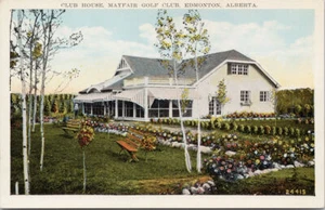 Edmonton Alberta Mayfair Golf Club House Unused Valentine Edy Postcard; Pristine - Picture 1 of 2