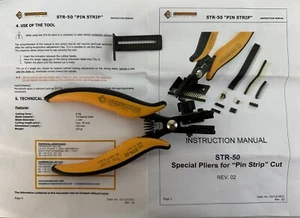 Piergiacomi STR 50 Special Pliers for "Pin Strip" Cut - Picture 1 of 2
