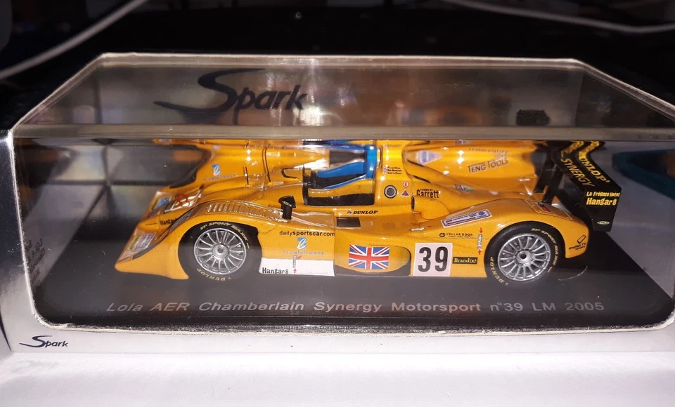 Spark 1/43 Lola AER Chamberlain Synergy Motorsport #39 Le Mans 2005 S0034 - Immagine 1 di 1