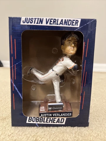 NEW 2019 Houston Astros SGA JUSTIN VERLANDER Bobblehead Take It Back NIB Cover