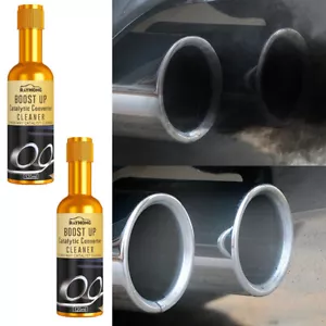 2x Catalytic Converter Cleaner Pass Emissions Motor Power Care High Quality - Picture 1 of 11