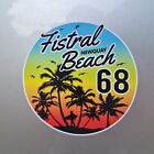 1968 Newquay Fistral Beach Surf Surfing Vinyl Sticker Decal For Car Van 92x92mm