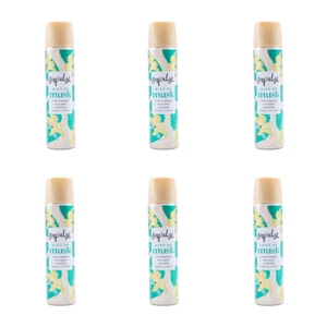 6x Impulse 75ml Ladies Body Spray Hint Of Musk Scent Inspired By Bergamot & Musk - Picture 1 of 3