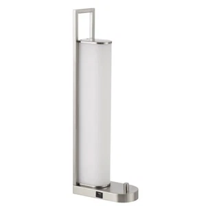 Cal Lighting Zamora LED Metal Table Lamp, Dimmer & 2 USBs, Steel - LA-8032DK-1 - Picture 1 of 1