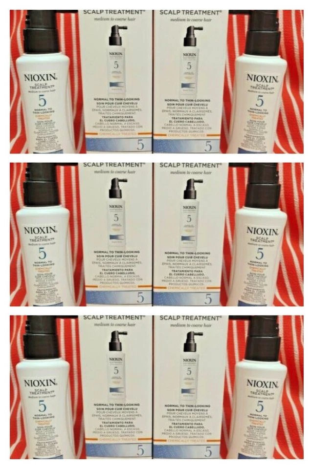 6 Tratamiento de terapia del cuero cabelludo con nioxinas #5 nuevo en caja 1,7 oz ¡¡¡¡¡¡¡¡¡¡¡¡¡¡¡¡¡¡¡¡¡¡¡¡¡¡¡¡¡¡¡¡¡¡! Foto 1 de 1