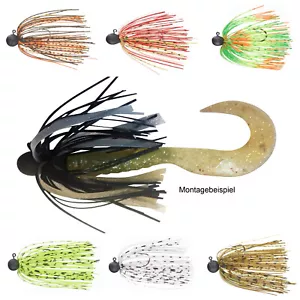 Balzer Shirasu Micro Skirted Jig Fransen Skirt Jig Kopf Jigkopf Jighead Barsch - Bild 1 von 16
