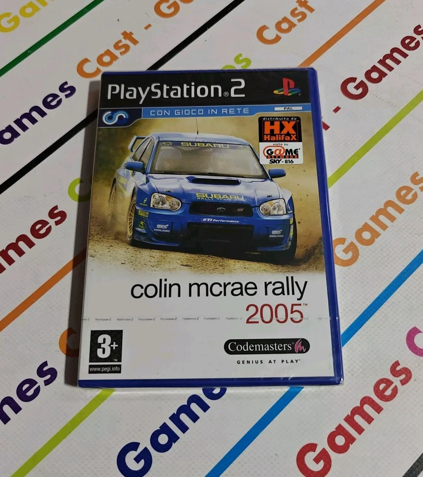 PS2 COLIN MCRAE RALLY 2005 - PAL ITALIANO NUOVO SIGILLATO PERFETTO PLAYSTATION 2 - Immagine 1 di 3