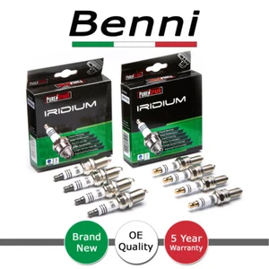 Benni 8X IRIDIUM TIP SPARK PLUGS FOR ALFA ROMEO 147 1.6 16V TWIN SPARK 2001-2010 - Picture 1 of 2
