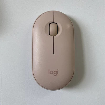 Logitech - Pebble 2 M350 Bluetooth Wireless Optical Mouse  - Rose - Image 1 of 4