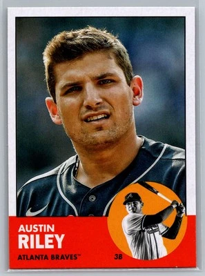 Austin Riley 2022 Topps Archives BASEBALL #40 Atlanta Braves - Image 1 of 2
