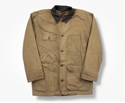 Vintage Men’s J.Crew Oversized Brown Lined Chore Coat Size XS - Image 1 of 4