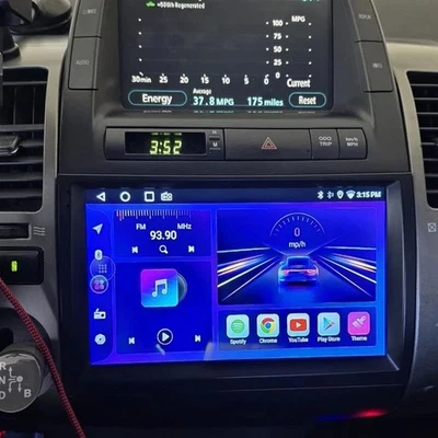 CarPlay Radio Coche Estéreo GPS Navegación BT Android 13 Para Toyota Prius 2003 2004-2009 Foto 1 de 4