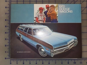 1972 Dodge Brochure Folder Wagons - Bild 1 von 1