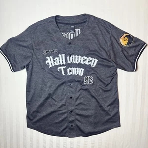 Nightmare Before Christmas Jersey Jack Skellington 93 Adult Mens Size 2X Patches - Picture 1 of 13