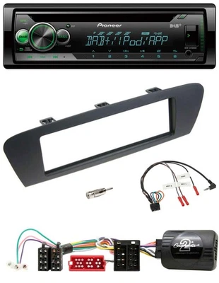 Pioneer USB MP3 DAB Lenkrad CD Autoradio für Renault Scenic Grand Scenic ab 2009 - Bild 1 von 4