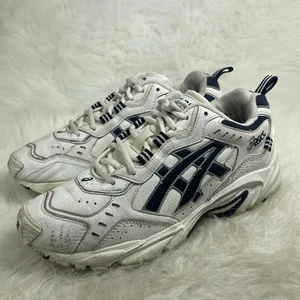 Vintage 2000s Y2K Asics Mens Gel-100TR Size Us 10 Leather Cross Trainer Shoes - Picture 1 of 9