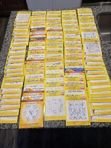 Vintage Aunt Martha's hot iron transfers Lot For Embroidery. 86 New/ 60 Opened - Picture 1 of 14