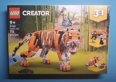 LEGO 31129 Majestic Tiger 3in1 Creator Jungle Animals Set NEW Sealed - Image 1 of 4