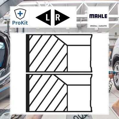 2x ORIGINAL® Mahle Kolbenringsatz für Citroën C3 II BERLINGO MULTISPACE - Bild 1 von 4