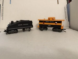 Marx Union Pacific Coal Tender and Caboose 3900 - Imagen 1 de 11