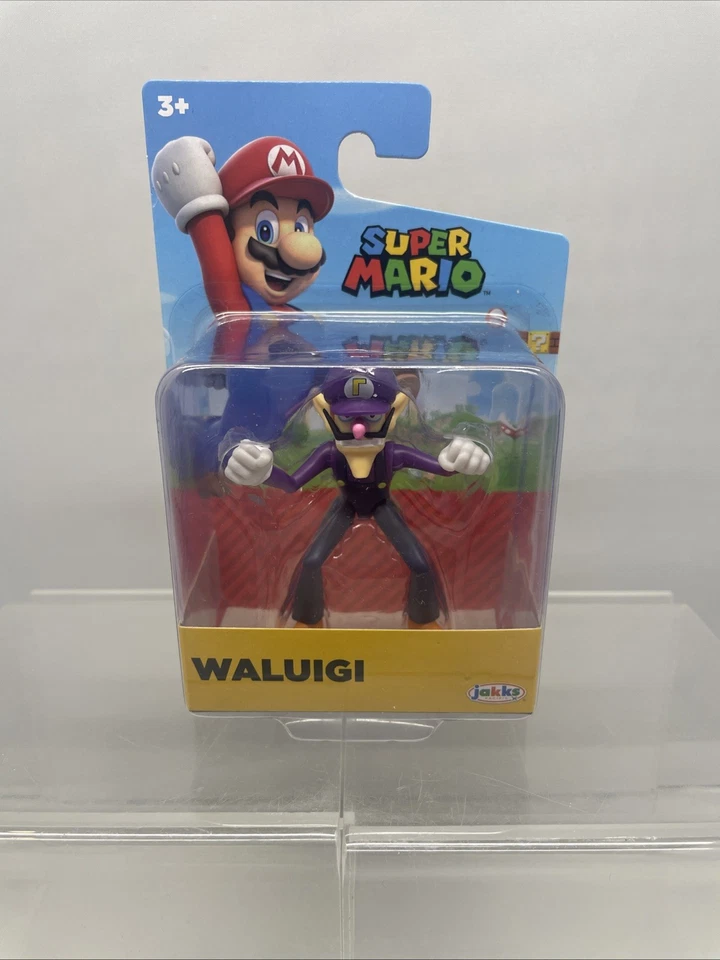 Nintendo 2 1/2-Inch Mini-Figure - Waluigi