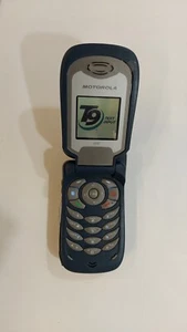 350. Motorola i690 sehr selten - für Sammler - gesperrtes Telus-Netzwerk - Bild 1 von 9